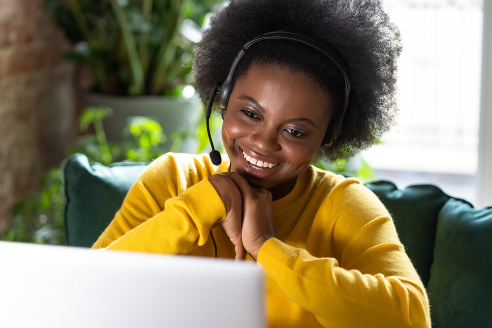 Image of a young African American woman 